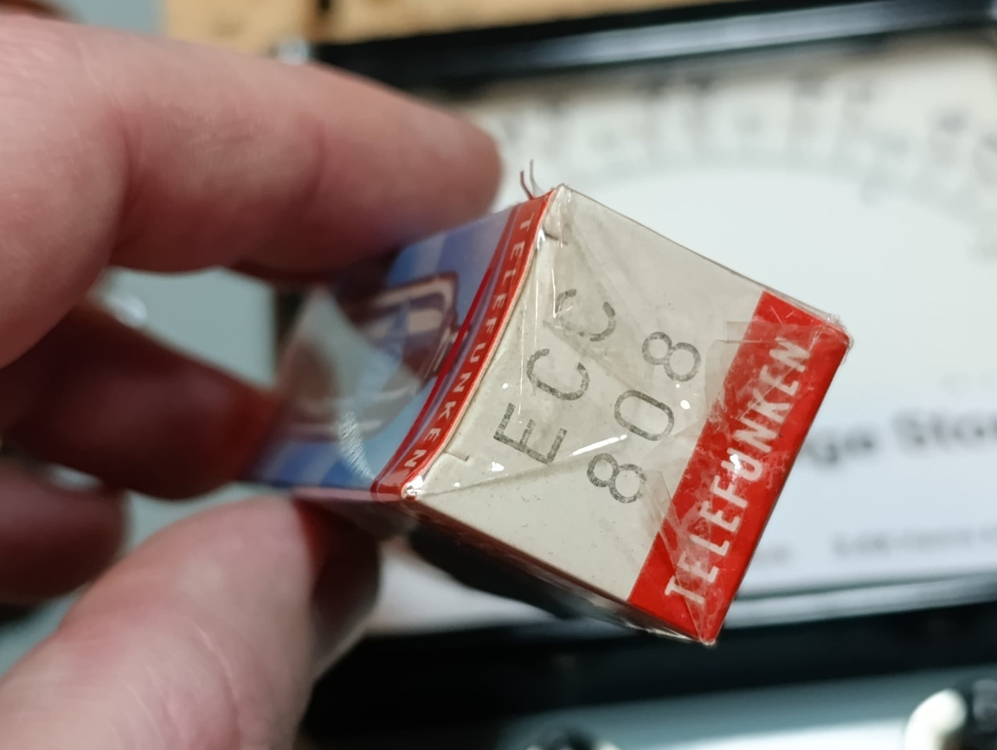 1x Telefunken ECC 808 (ECC808), Hi-Fi Tubes New in Org Sealed Box NOS NIB