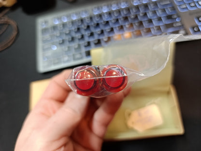 (3Pcs.) RED Indicator lamp LOT NEW NOS 48V