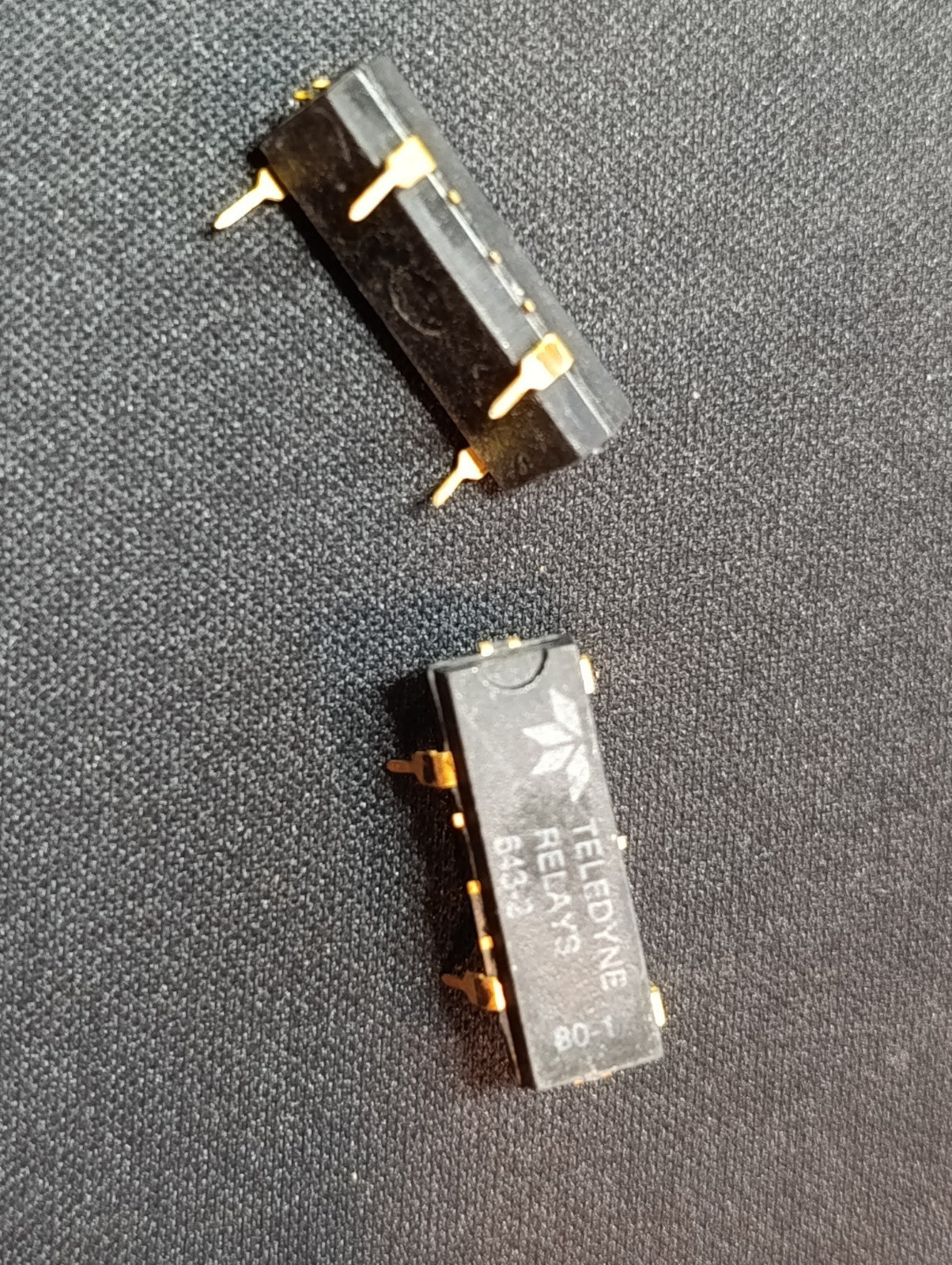 2Pcs. Teledyne 643-2 DIP REED Relay Housing Never Used NEW NOS
