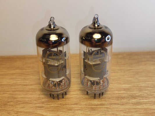 6J51P PAIR SOVIET HF PENTODE TUBE NOS   NEW = EF184 6EJ7