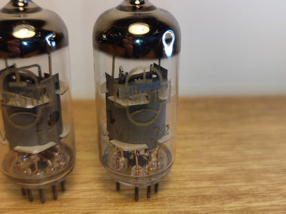 6J51P PAIR SOVIET HF PENTODE TUBE NOS   NEW = EF184 6EJ7