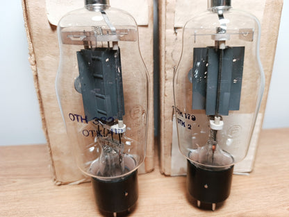 G-811 G811 811A Beam Triode HV 1.5kV 40W Soviet Radio Tube 2Pcs. NOS Same date