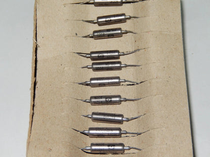 10x K40Y-9 K40U-9 3300pF 200V Audio Capacitors Paper in Oil PIO / NOS / Tested