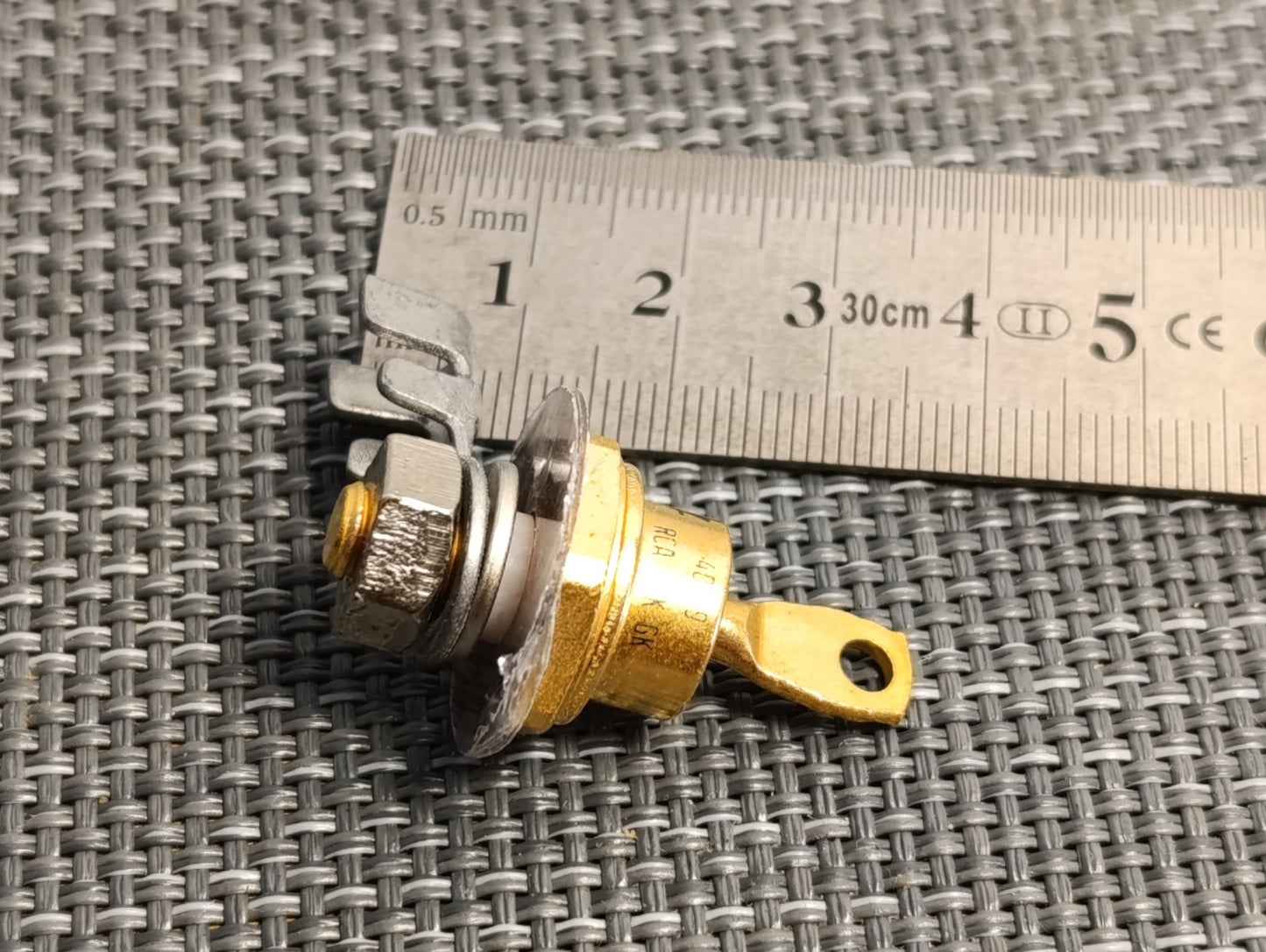 40209 Silicon Diode Rectifier 18A 100V RCA DO-5 DO5 Unused NOS