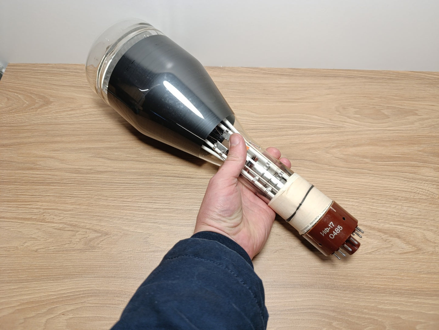 HUGE IF-7 иф-7 Potentialoscope Vintage Storage Radar Tube Soviet USSR NEW BOXED