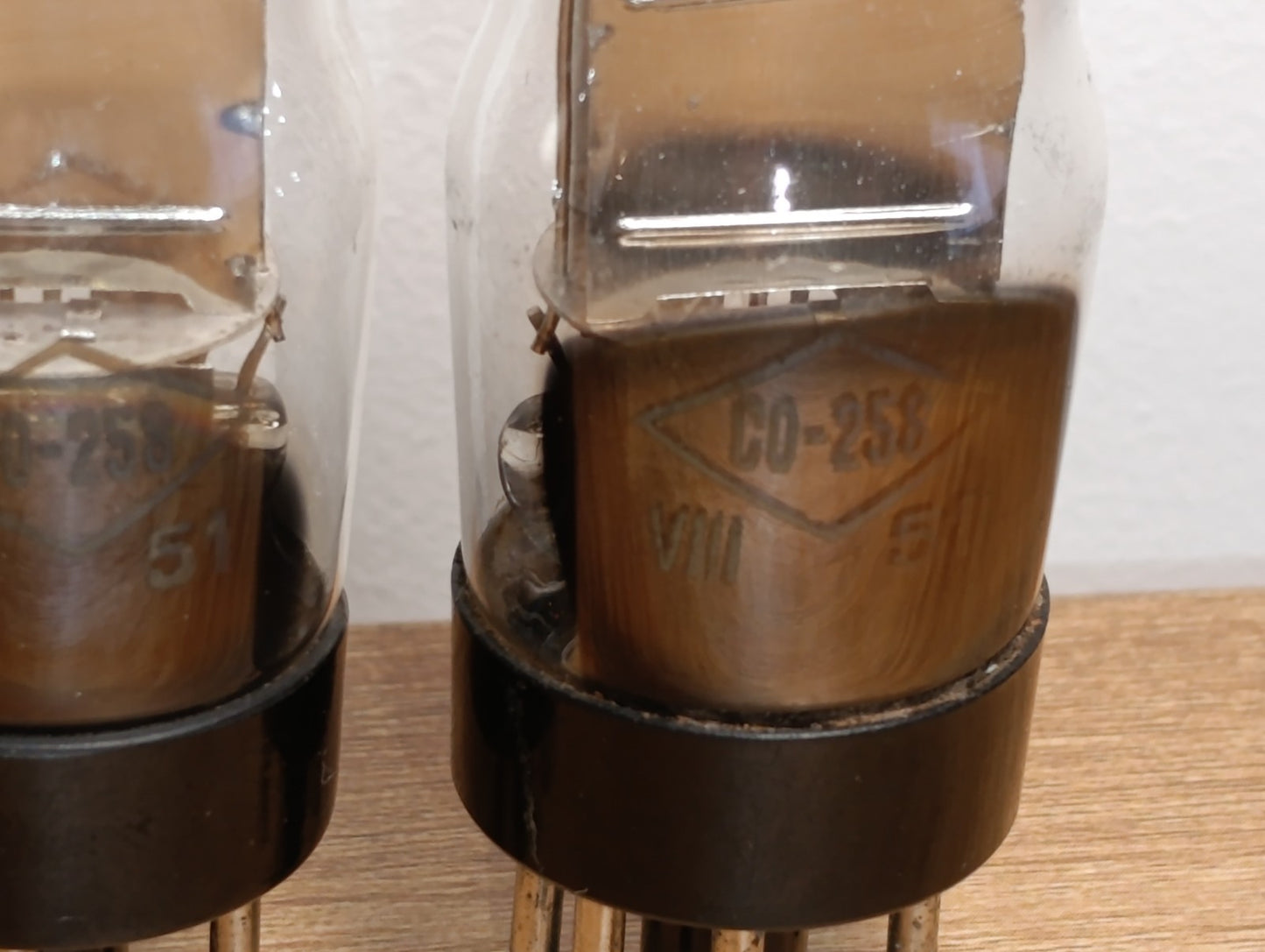 2 Stk. CO-258 / SO-258 / СО-258 Niederfrequenz-Ausgangspentode NEU. OTK. MILITARY