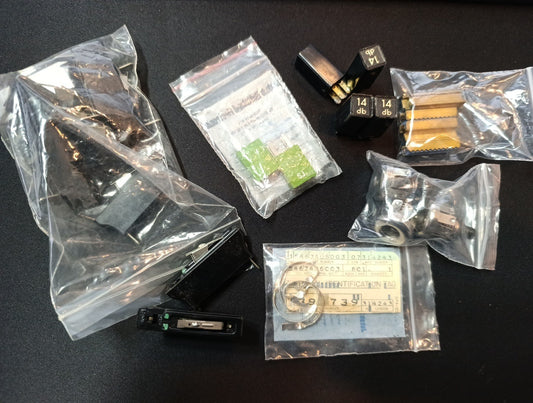 LOT HF HAM radio parts Unknown Vintage from Rogaland Radio station