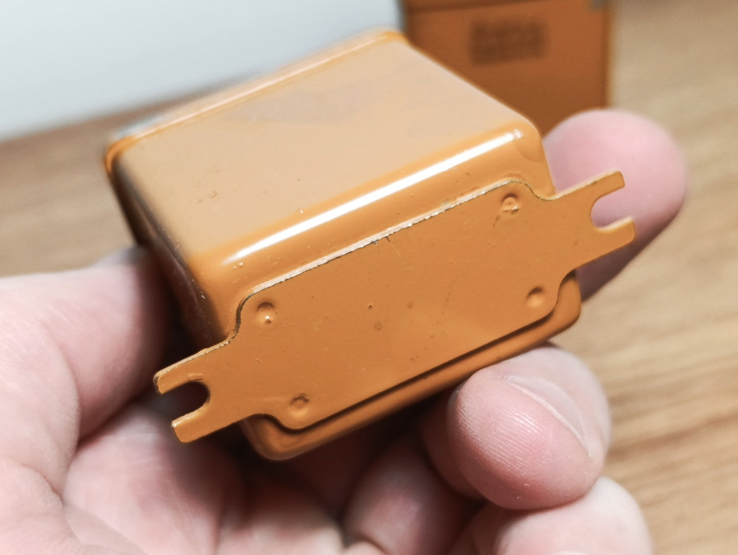 20 uF 160 V  PAIR RUSSIAN PAPER IN OIL PIO AUDIO CAPACITORS MBGO-2 МБГO-2 (PAIR)