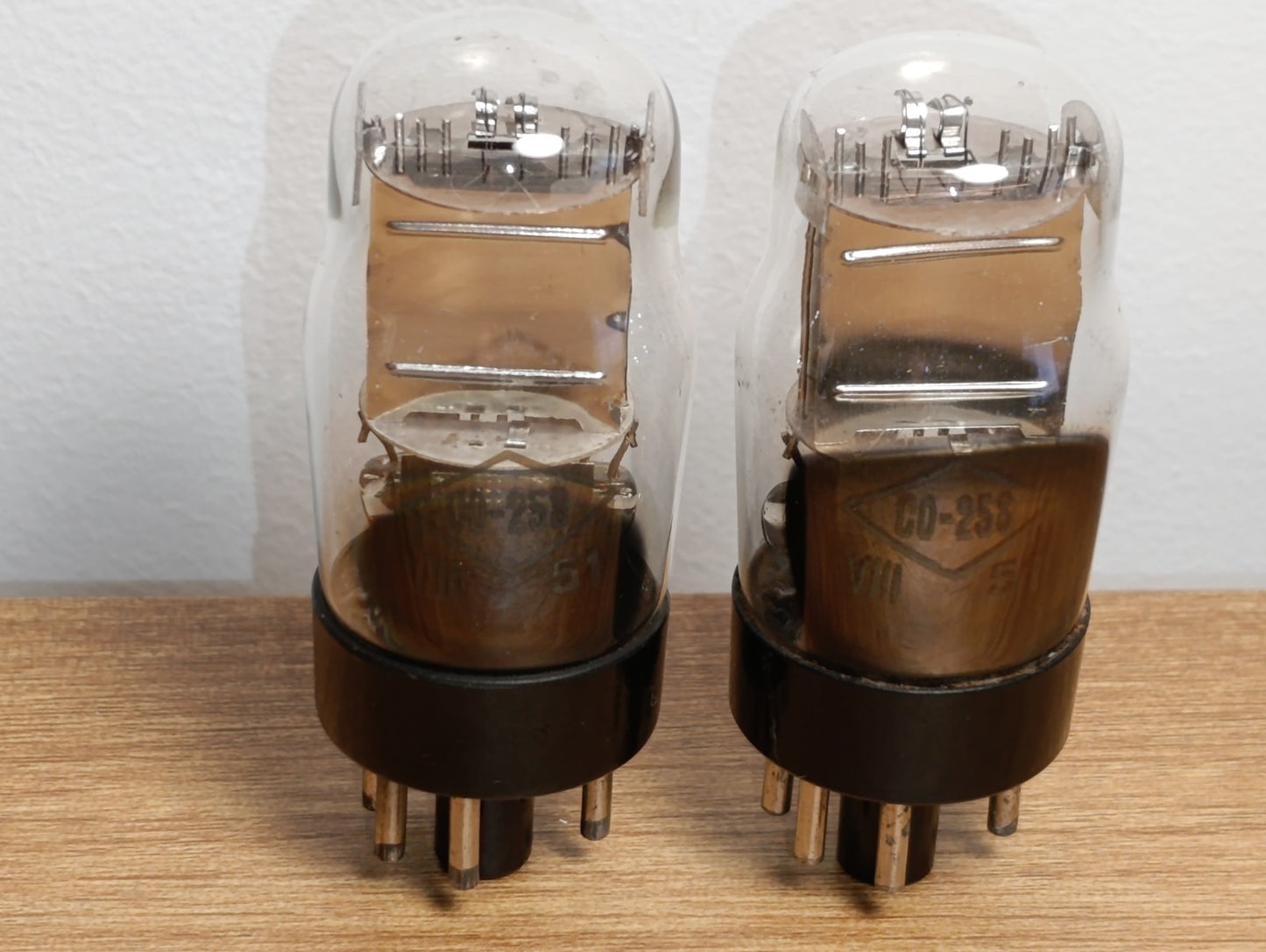 2 Stk. CO-258 / SO-258 / СО-258 Niederfrequenz-Ausgangspentode NEU. OTK. MILITARY