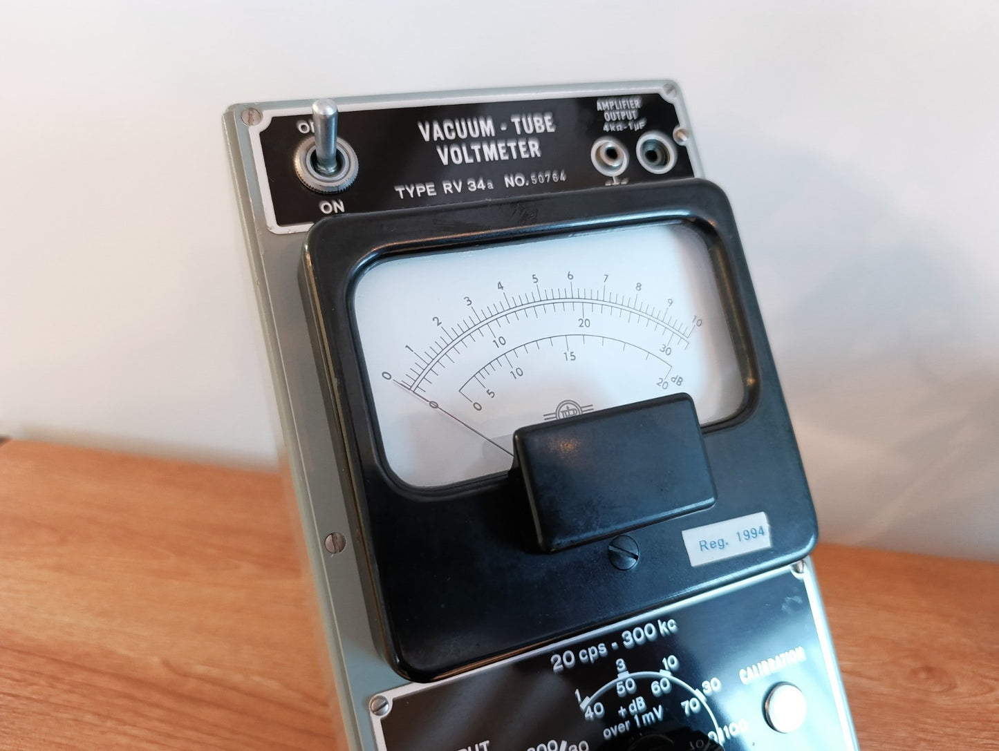Radiometer RV34a Vacuum Tube voltmeter USED Untested - Ham Radio Copenhagen