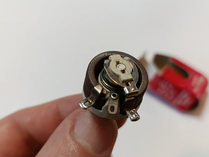New Ohmite 0123 Model E Rheostat Wirewound Resistor 12-1/2W 5000ohm 0.05A