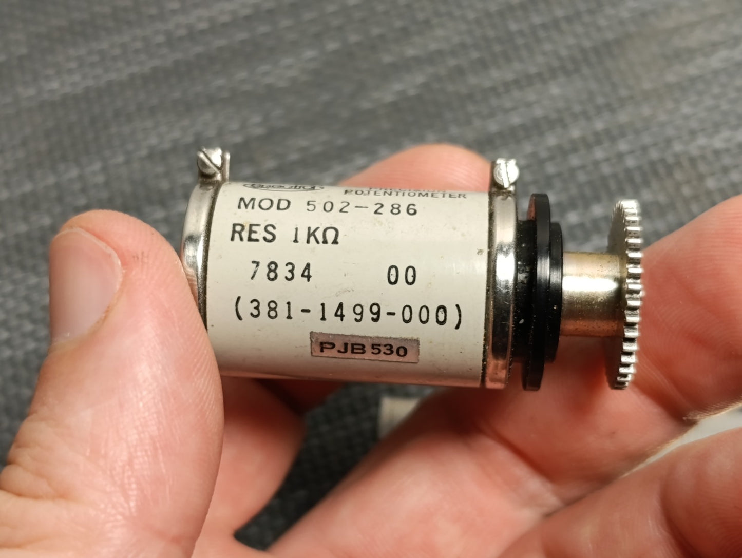 1PCS. SPECTROL 500-1268 1K OHM PRECISION POTENTIOMETER 381-1499-000