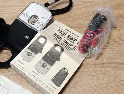 Rogaland Radio NEW SNAP 5 KYORITSU Volt Ammeter-AC Volt- Amperes. Made in Japan.