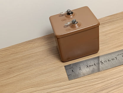 1pcs. 1uF 750V Metal-Paper Capacitors MBGCh-1 / МБГЧ-1 USSR NEW. MILITARY