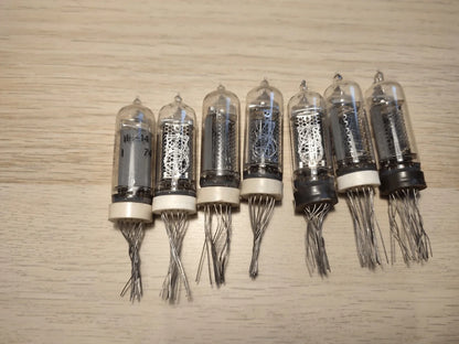 1 STK. IN-14 NIXIE-RÖHRE FÜR UHR, NEU NOS / GETESTET / 1 STK.