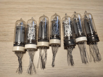 1 STK. IN-14 NIXIE-RÖHRE FÜR UHR, NEU NOS / GETESTET / 1 STK.