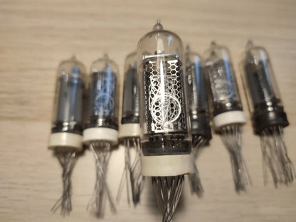 1 STK. IN-14 NIXIE-RÖHRE FÜR UHR, NEU NOS / GETESTET / 1 STK.