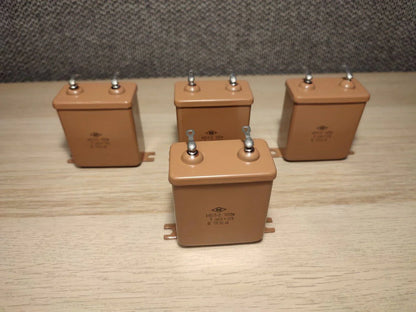 1uF 1 mFD 1µF 1000V 1kV PiO (Papier in Öl) Russische Kondensatoren MBGP 4er-Pack NOS