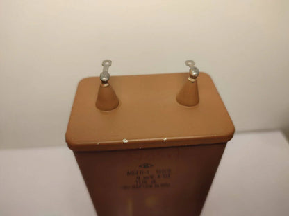 1X 4 uF 1600 V 10% MBGP-1 MБГ RUSSISCHES PAPIER IN ÖL PIO AUDIO KONDENSATOR UdSSR