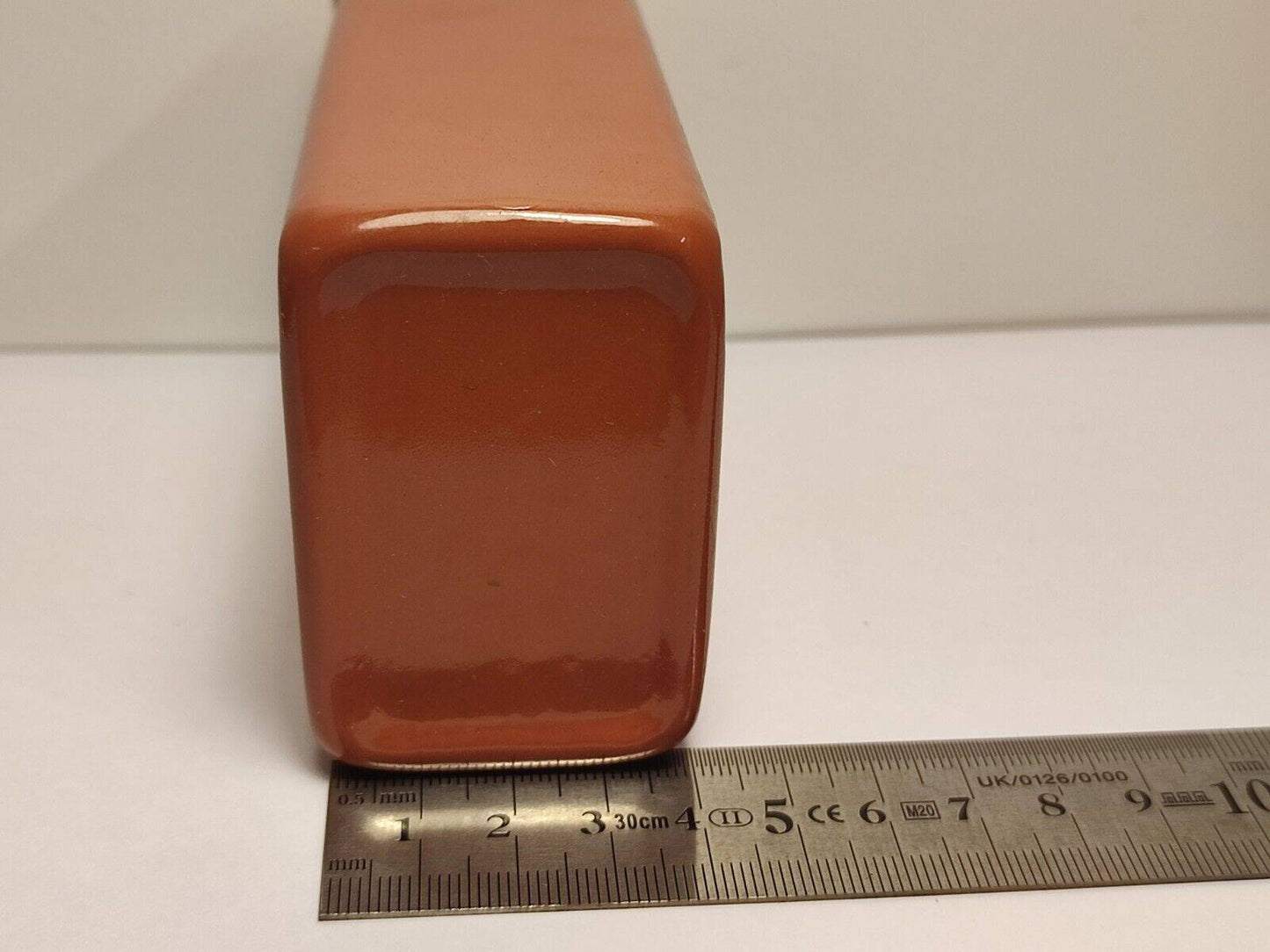 1X 4 uF 1600 V 10% MBGP-1 MБГ RUSSIAN PAPER IN OIL PIO AUDIO CAPACITOR USSR