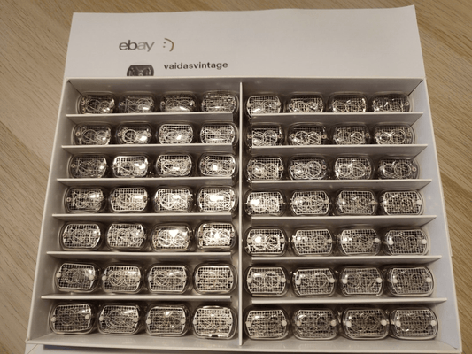 1x IN-12B/A IN12B/A ИН-12 Nixie Tubes for Clock - USED tested  1pcs.