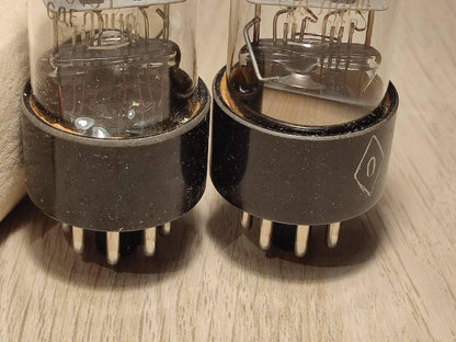 2PCS 6N8S (6Н8С, 6SN7) VACUUM TUBES FOR AMP VINTAGE SOVIET VALVES ORIGINAL BOX