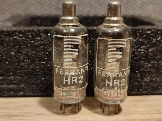 2pcs Ferranti HR2 TUBE VALVES NEW - CV261 R10