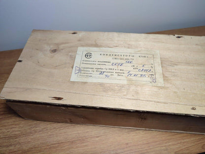 2X NOS russischer K72P-6 Teflonkondensator 0,056uF 500V +/-5%, getestet