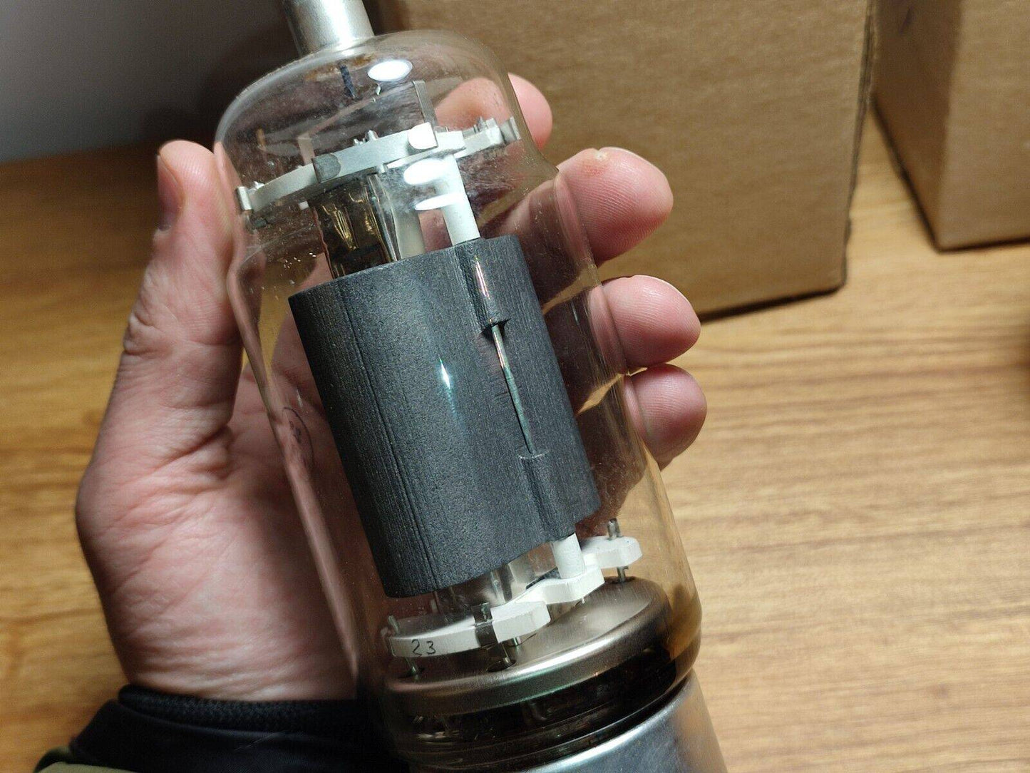 2x ULTRA RARE GU-13 / GU13 / FU-13 / 813 BEAM-TETRODE POWER AUDIO TUBE NOS 80's