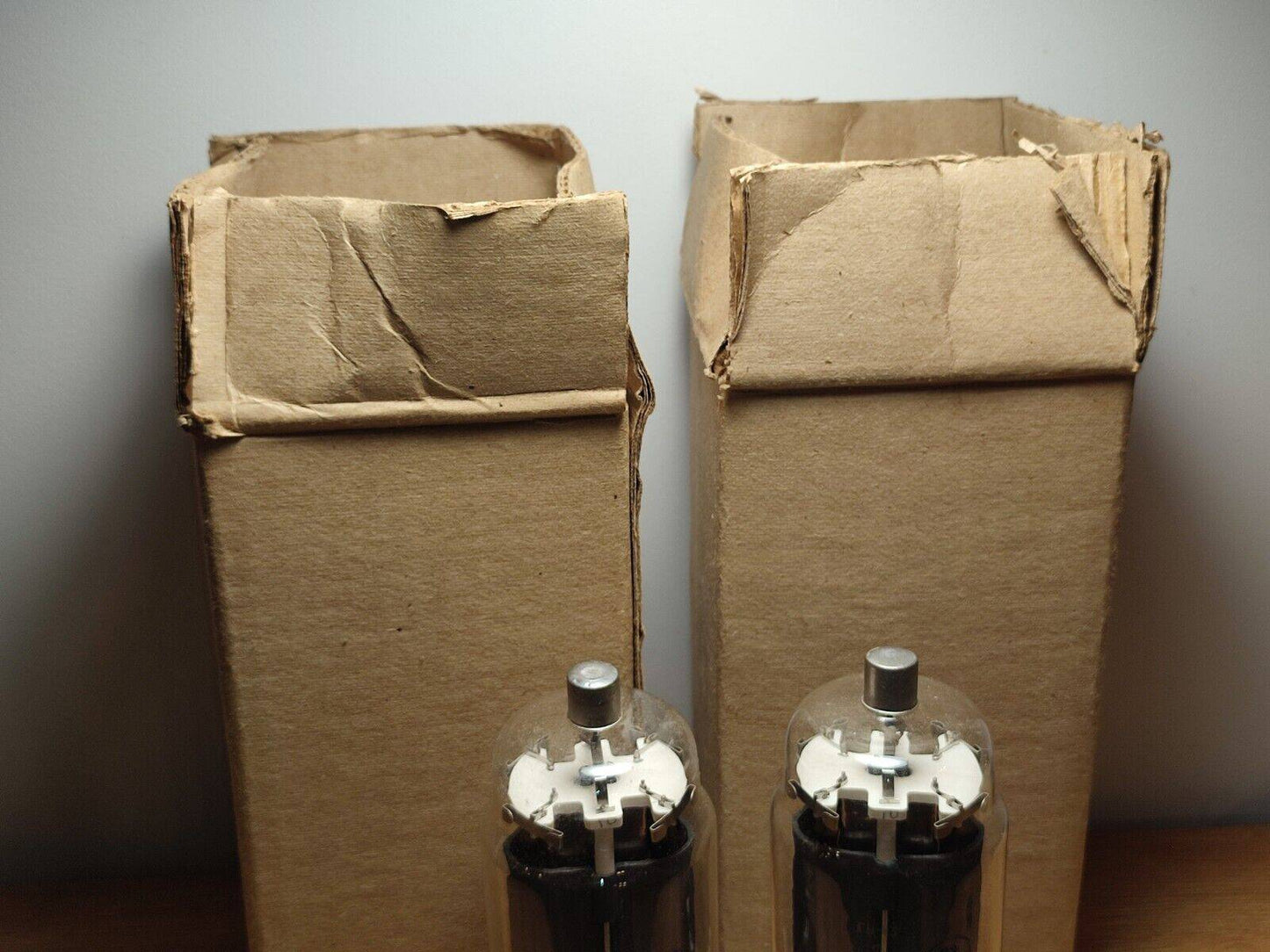 2x ULTRA RARE GU-13 / GU13 / FU-13 / 813 BEAM-TETRODE POWER AUDIO TUBE NOS 80's