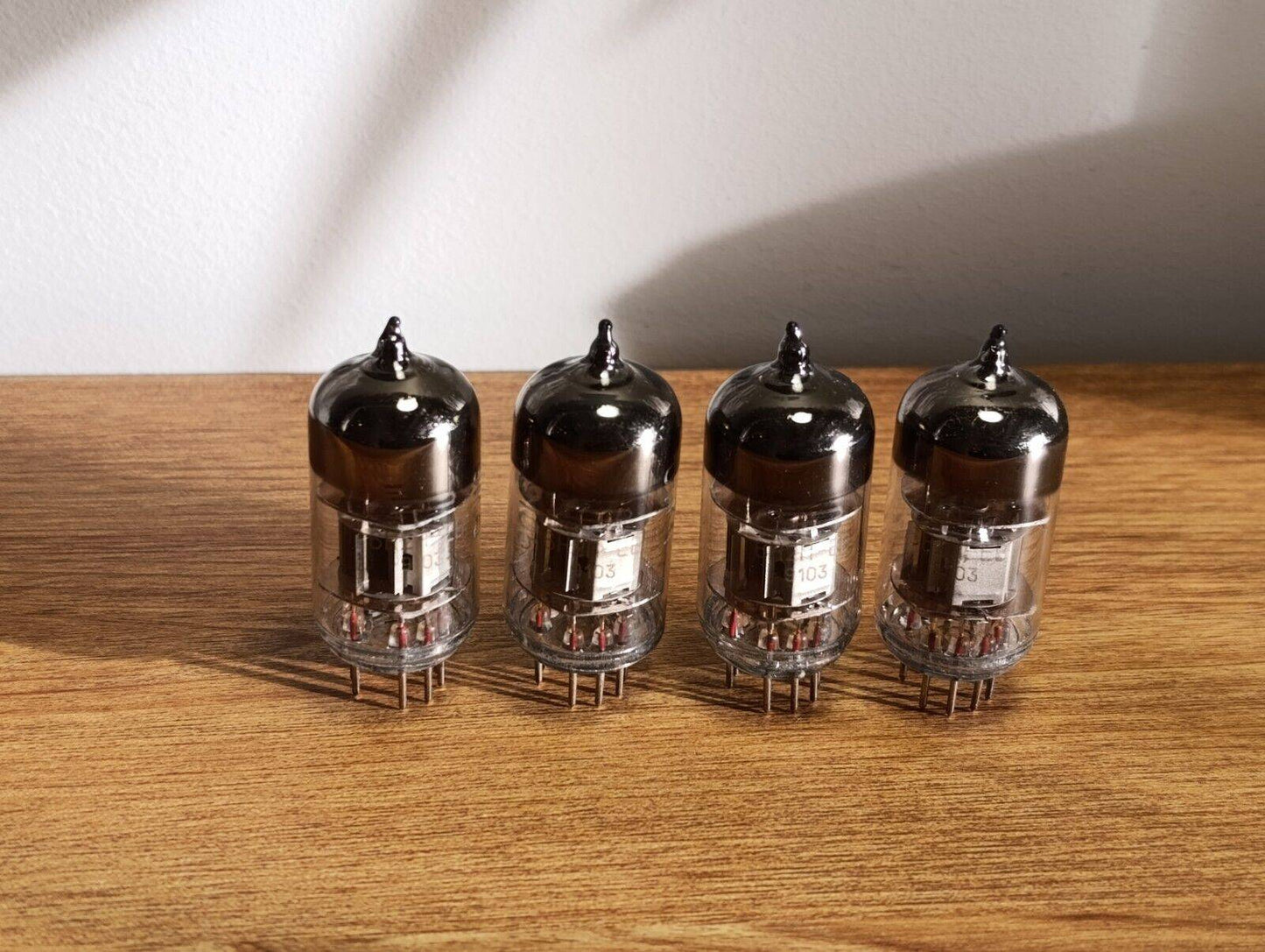 4 pcs 1991's 6N2P-EV Tubes DIFFERENT PINS ECC83/12AX7 Rocket VOSKHOD NOS Russian