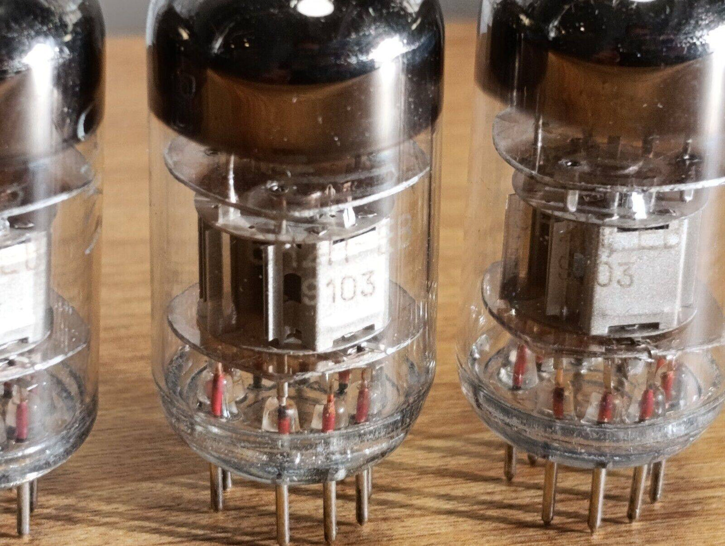 4 pcs 1991's 6N2P-EV Tubes DIFFERENT PINS ECC83/12AX7 Rocket VOSKHOD NOS Russian