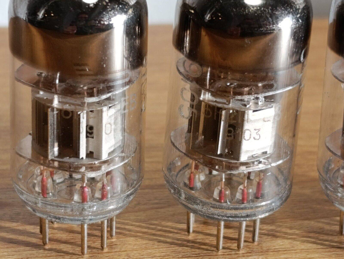 4 pcs 1991's 6N2P-EV Tubes DIFFERENT PINS ECC83/12AX7 Rocket VOSKHOD NOS Russian