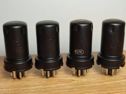 4 Stück 6K4 = 6SG7 Pentodenröhren 70er Metallsockel UdSSR OTK