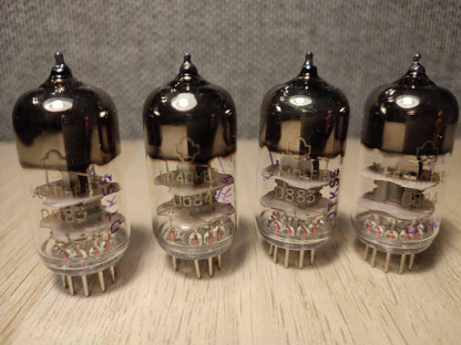 4 Stück 6S4P-EV (6С4П-ЕV EC86 PC86 WE417A) SOWJETISCHE RÖHREN / REFLEKTOR / NEU NOS 80er