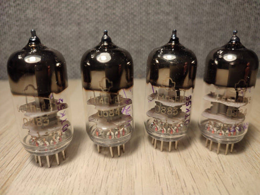 4pcs 6S4P-EV (6С4П-ЕV EC86 PC86 WE417A) SOVIET TUBES / REFLECTOR / NEW NOS 80's