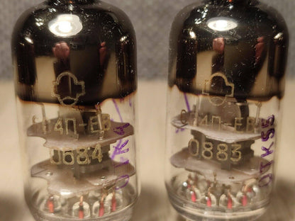 4 Stück 6S4P-EV (6С4П-ЕV EC86 PC86 WE417A) SOWJETISCHE RÖHREN / REFLEKTOR / NEU NOS 80er