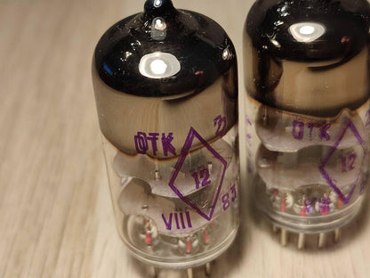 4 Stück 6S4P-EV (6С4П-ЕV EC86 PC86 WE417A) SOWJETISCHE RÖHREN / REFLEKTOR / NEU NOS 80er