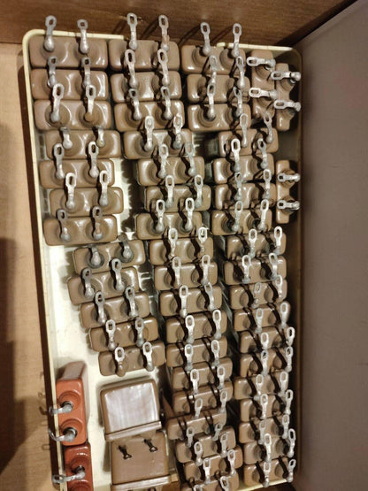 4x 1 uF 10% 300 V RUSSISCHES PAPIER IN ÖL (PIO) AUDIOKONDENSATOR MBGO-1 МБГО-1