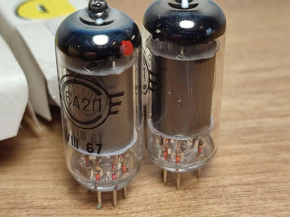 4x 6A2P/EK90/6BE6 NOS RUSSIA Tube Röhre Lampe