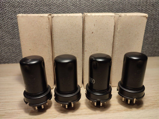 4x 6J8 / 6Ж8 = 6SJ7 HF Pentode Tube NEVZ Soviet SAME DATE 70's NEW in BOX