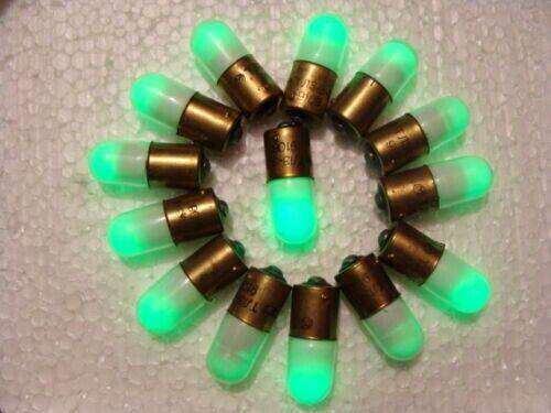 50 Pcs Green Neon Light Bulb, nixie luminophore tubes TLZ-3-2 NEW/NOS soviet TL
