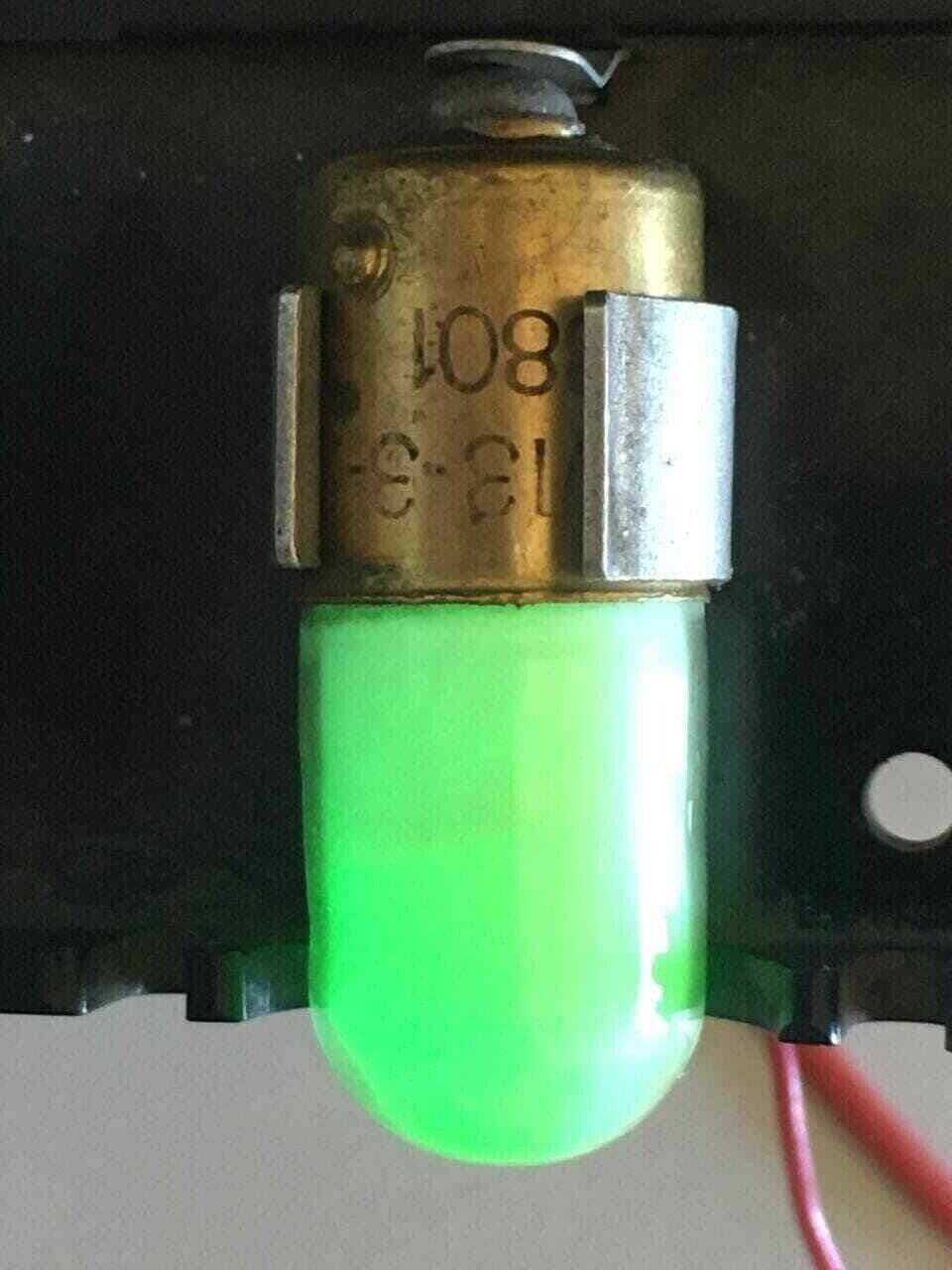 50 Pcs Green Neon Light Bulb, nixie luminophore tubes TLZ-3-2 NEW/NOS soviet TL