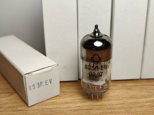 5pcs 6S3P-EV (6С3П-ЕВ) 6S3P-EV RU HF TRIODE VACUUM TUBE NOS = EC86 PC86