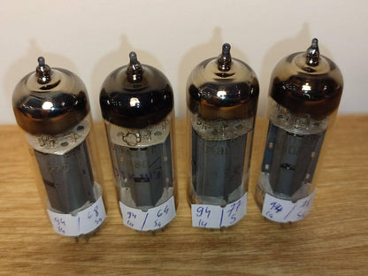 6P14P-EV = EL84 6BQ5 Röhren NNOS Matched Quad Sowjetische Röhren Verschiedene Daten