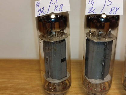 6P14P-EV = EL84 6BQ5 Röhren NNOS Matched Quad Sowjetische Röhren Verschiedene Daten