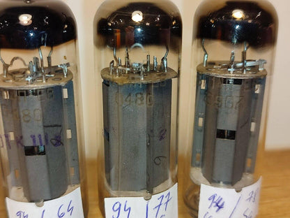 6P14P-EV = EL84 6BQ5 Röhren NNOS Matched Quad Sowjetische Röhren Verschiedene Daten