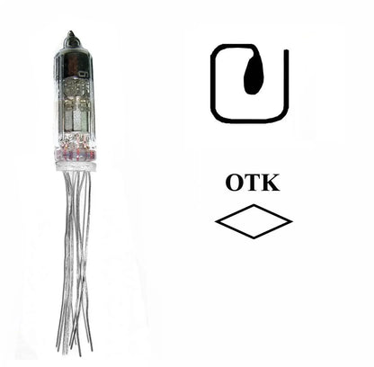 6 Stück 6J45B-V / 6Zh45B-V Miniatur-HF-Pentodenröhren UdSSR NOS