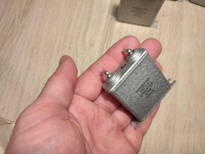6x Papier MBGCH-1 - 0,5uF 500V PIO Papier in Öl Kondensatoren / NOS