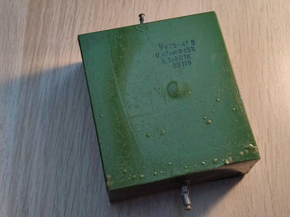 1 Stück K75-47 0,47 uF 6,3 kV 6300 V Hochspannungs-Hybrid-PIO-Kondensator Neu 5 %